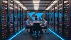 Illustration de la cessation par Microsoft de l'utilisation d'équipes chinoises pour soutenir les systèmes cloud du gouvernement américain.