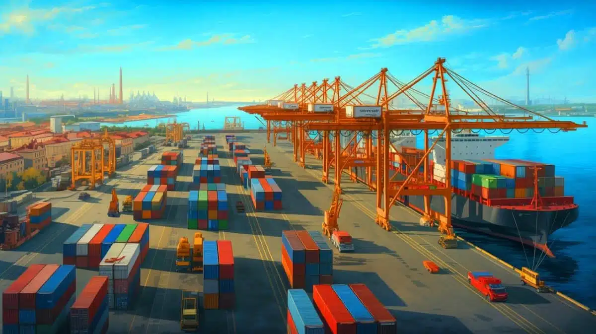 Illustration de l'impact des sanctions internationales sur les importations industrielles russes.