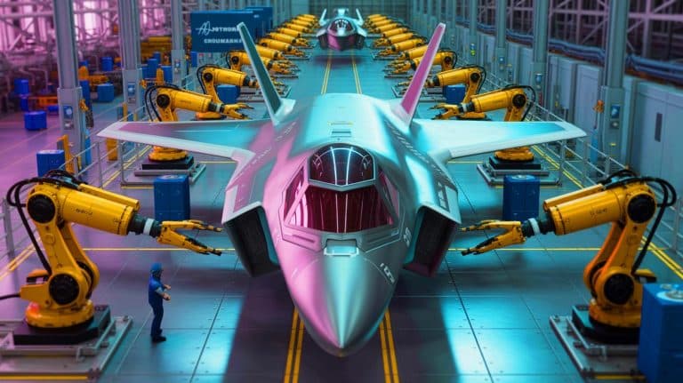 “They Build an F-35 Every 30 Hours” Northrop Grumman’s Secret Robot Factory Pumps Out Fighter Jets Faster Than China