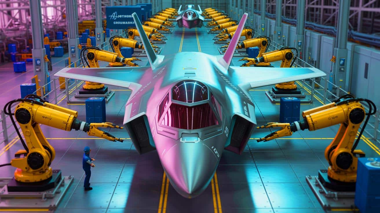“They Build an F-35 Every 30 Hours” Northrop Grumman’s Secret Robot Factory Pumps Out Fighter Jets Faster Than China