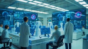 Illustration de la capacité des modèles d'intelligence artificielle à imiter la cognition humaine.