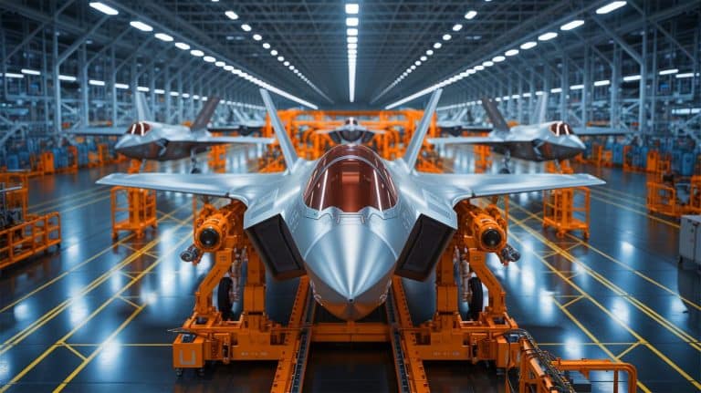 « Un F-35 toutes les 30 heures » : les États-Unis dévoilent une usine robotisée qui produit des chasseurs à la chaîne