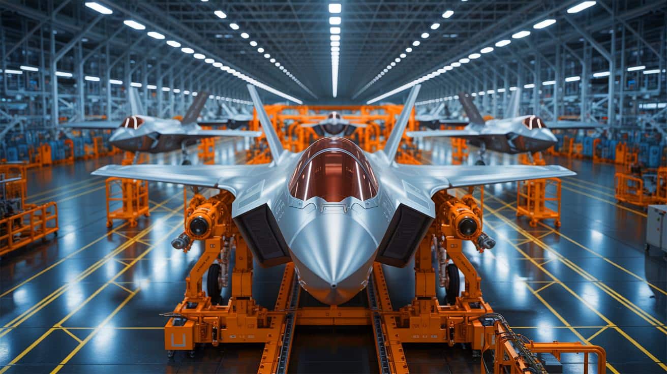 « Un F-35 toutes les 30 heures » : les États-Unis dévoilent une usine robotisée qui produit des chasseurs à la chaîne