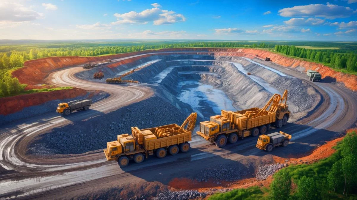 Illustration de l'occupation russe d'une région riche en lithium en Ukraine.