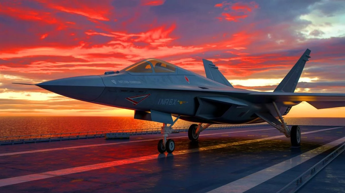 Illustration of the Northrop Grumman F/A-XX sixth-generation fighter concept.