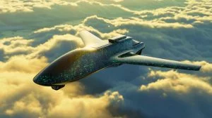 Illustration de la cape d'invisibilité développée par l'Université du Zhejiang pour rendre les drones indétectables aux radars.