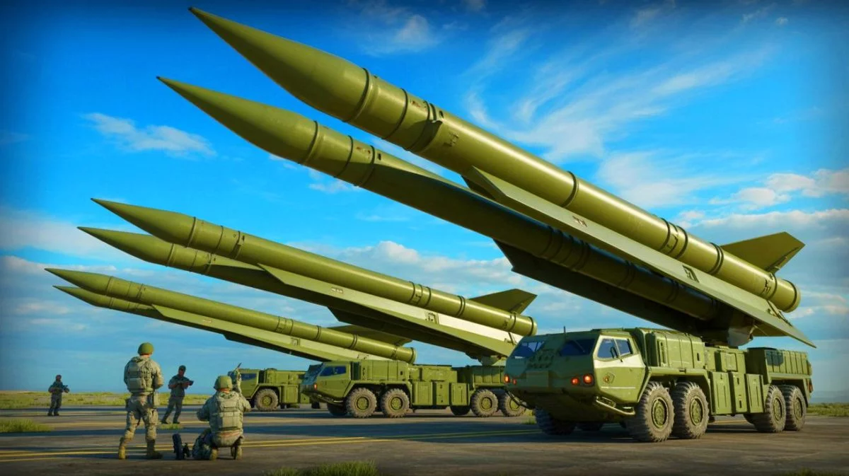 Illustration von der strategischen Bedeutung der Dark Eagle Hyperschallraketen.
