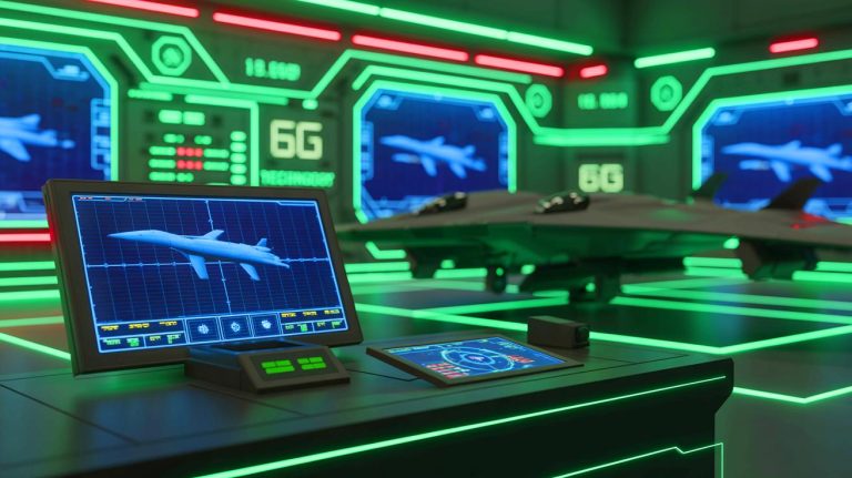 Professor Deng Lei erschafft revolutionäres 6G-Störsystem mit 9-Millionen-Euro-Budget das Northrop Grummans AN/APG-85-Radar komplett überlistet