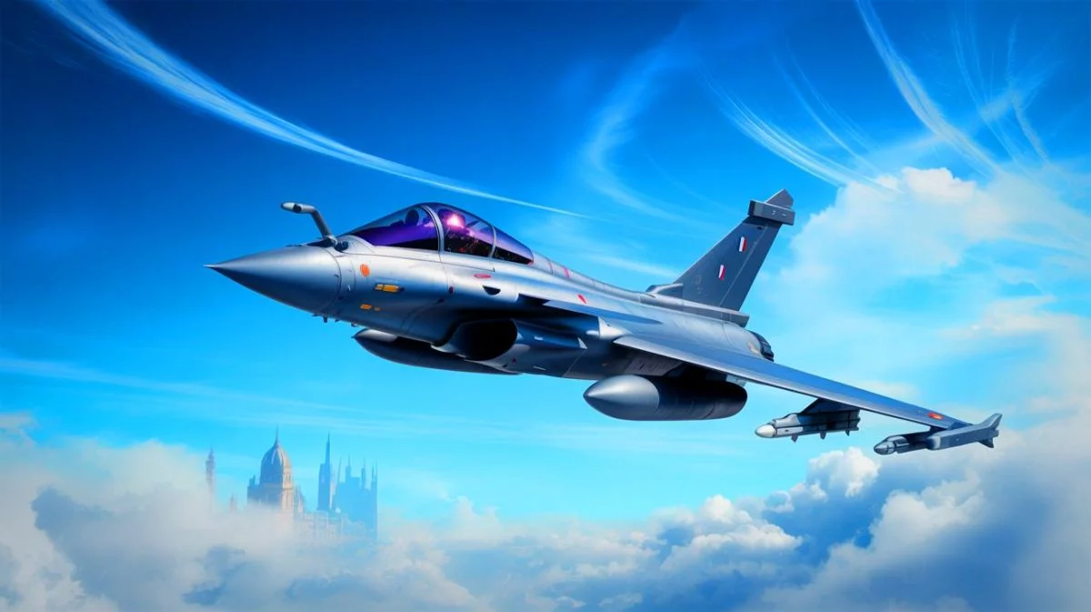 Illustration von Portugals Entscheidung für den Rafale und deren Auswirkungen auf die europäische Verteidigungspolitik.