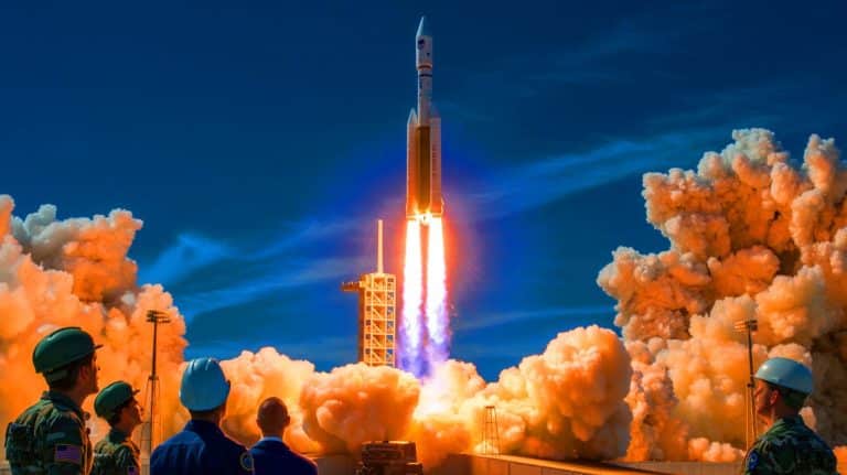 „Geheimnisvolle Schatten verschlingen Rakete“: Space Force sorgt für globale Unruhe