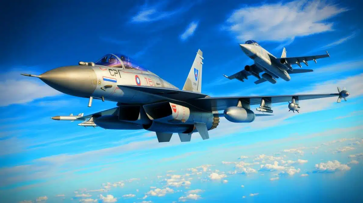 Illustration of a Royal Air Force Eurofighter EF-2000 Typhoon F2.