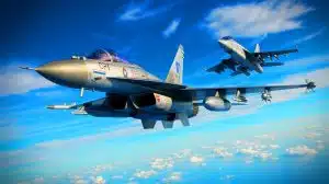 Illustration of a Royal Air Force Eurofighter EF-2000 Typhoon F2.