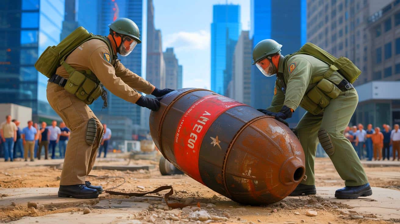 « Hong Kong évacue 6 000 habitants » : cette bombe américaine de 450 kg cachée depuis 80 ans explose les chantiers et terrorise l&rsquo;Asie entière
