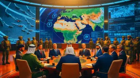 Illustration de l'influence croissante de la Chine dans les armées arabes.