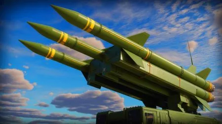 Illustration de la capacité de frappe rapide et précise des missiles Dark Eagle.