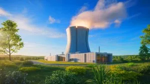 Illustration de la mise en œuvre du réacteur modulaire CAL30 pour une énergie décarbonée en France.