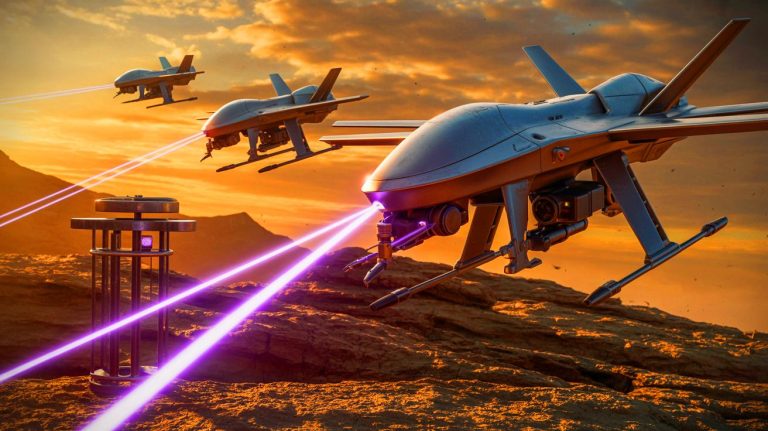 « 30 kilowatts de laser dirigé depuis le sol » : ces drones chinois tranchent le métal en vol avec une puissance que personne n&rsquo;avait jamais maîtrisée