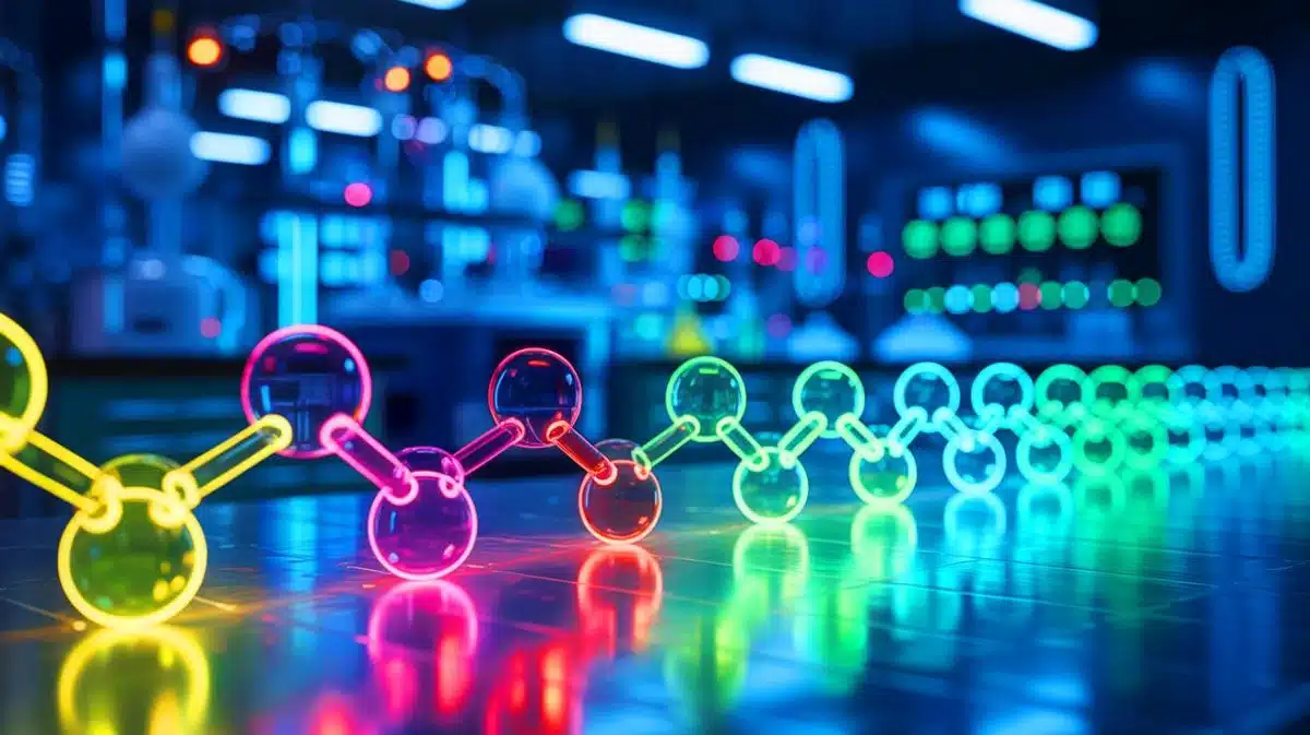 Illustration de la cohérence quantique à température ambiante grâce à un polymère innovant.