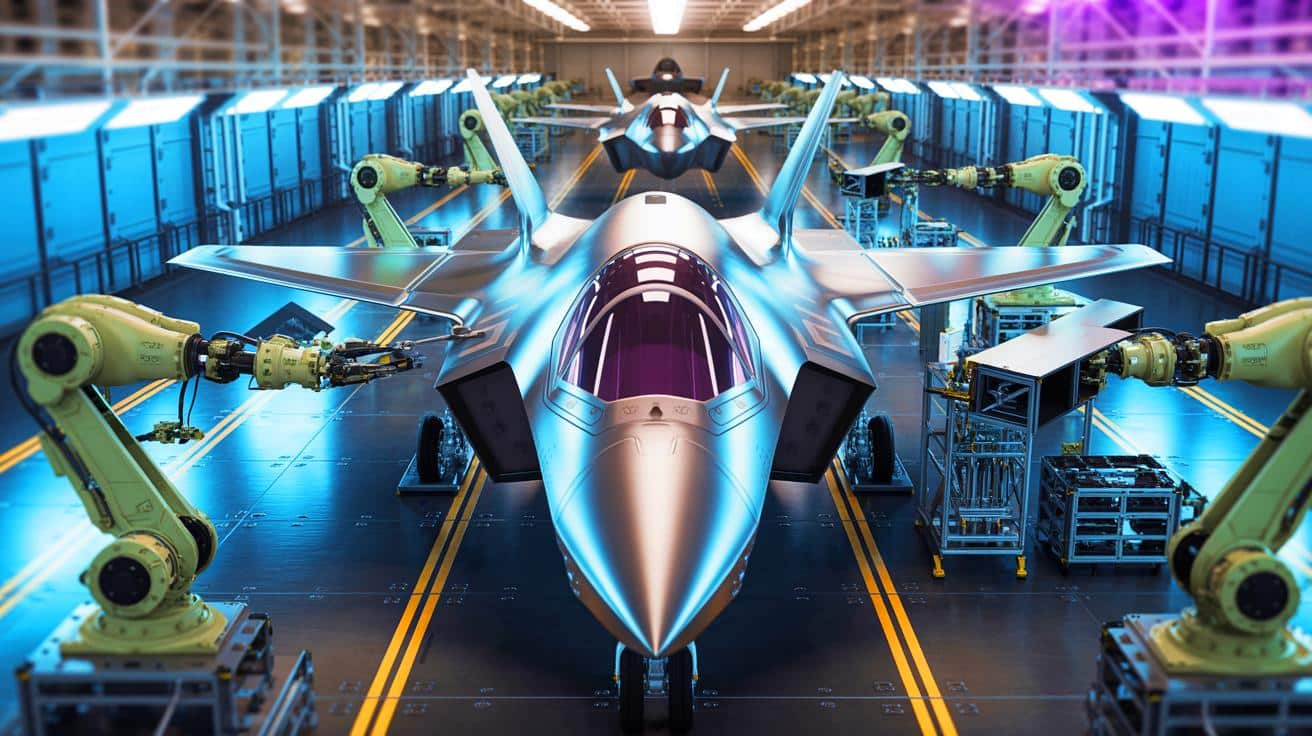 „Northrop baut alle 30 Stunden einen Tarnkappen-Jet“: Roboter-Fabrik produziert F-35 Lightning Kampfflugzeuge und chinesische Militärexperten explodieren vor Panik über amerikanische Überlegenheit