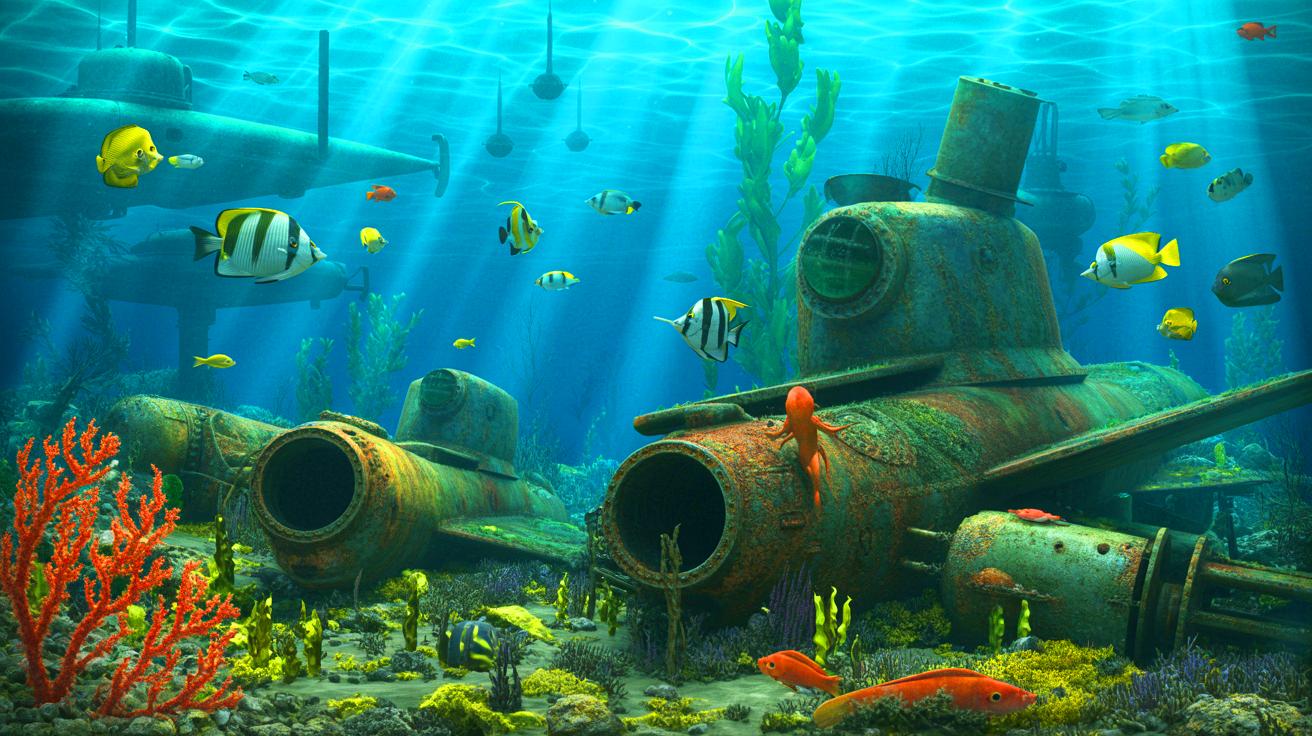 „Tote Bomben werden zu Unterwasser-Paradiesen“: V-1-Raketen der Nazis züchten 43.000 Kreaturen pro Quadratmeter während Forscher von toxischem Leben schockiert sind