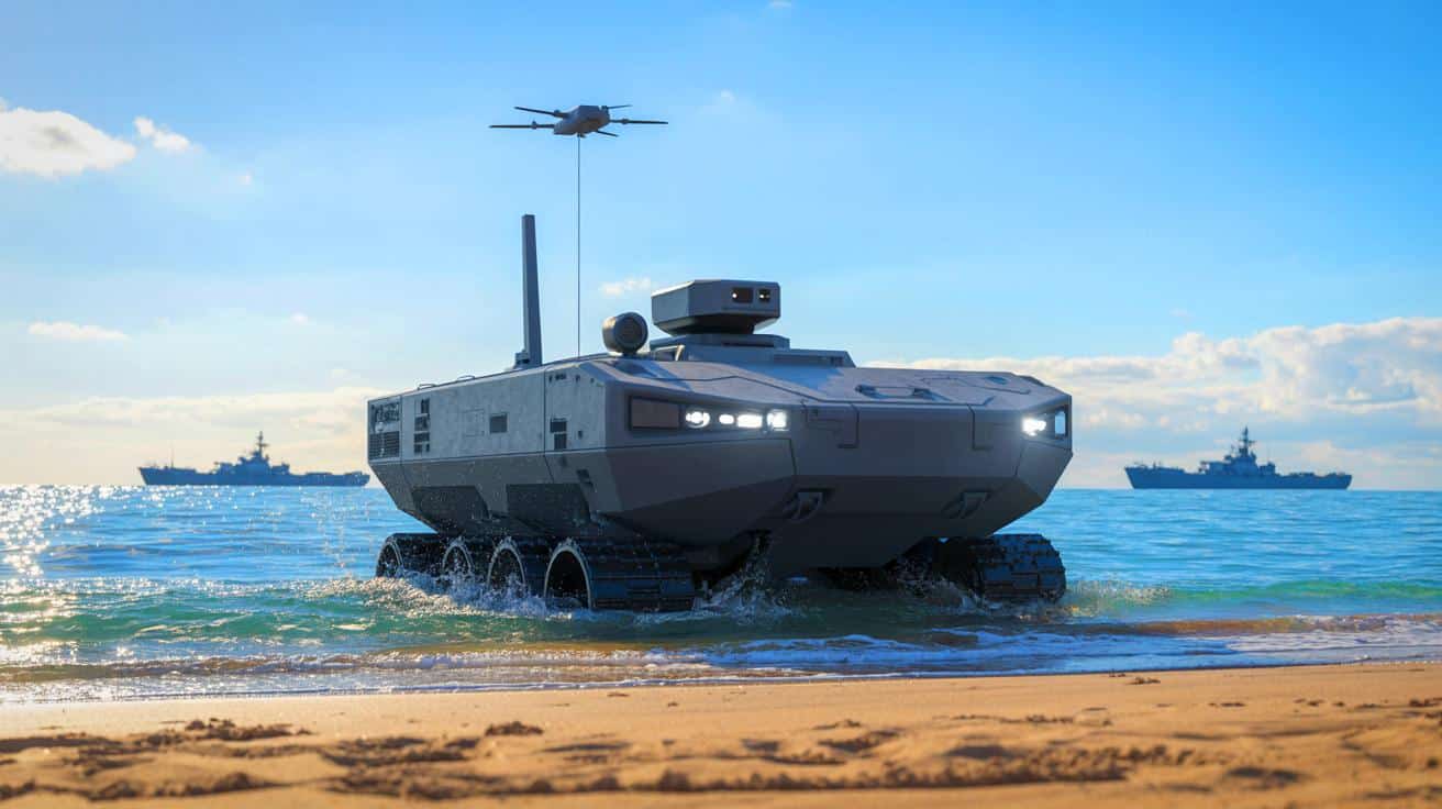„Diese Kampfroboter schwimmen aus dem Meer und vernichten alles in Minuten“: Rheinmetalls Mission Master 2.0 schockt NATO mit amphibischen Killermaschinen die Europa erober
