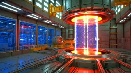 Illustration de l'avancée du projet ITER dans la maîtrise de la fusion nucléaire.
