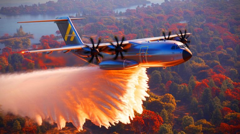 “Military Planes Drop 44,000 Pounds Of Water”: Airbus Creates Revolutionary Firefighting Kit That Triples Bomber Capacity While Megafires Devastate America And Australia
