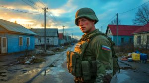 Illustration de la lassitude et de la méfiance croissantes envers les soldats russes dans les régions frontalières de l'Ukraine.