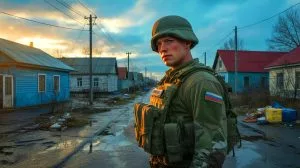 Illustration de la lassitude et de la méfiance croissantes envers les soldats russes dans les régions frontalières de l'Ukraine.