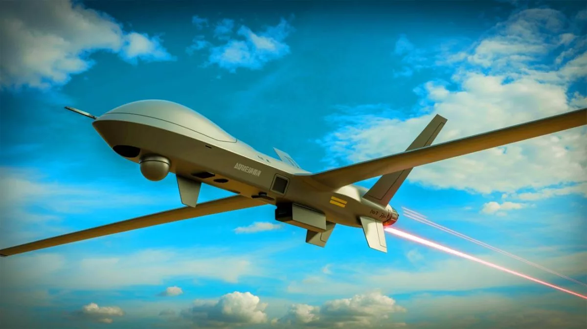 Illustration of the conceptual drone to be developed by Lockheed Martin and BAE Systems.