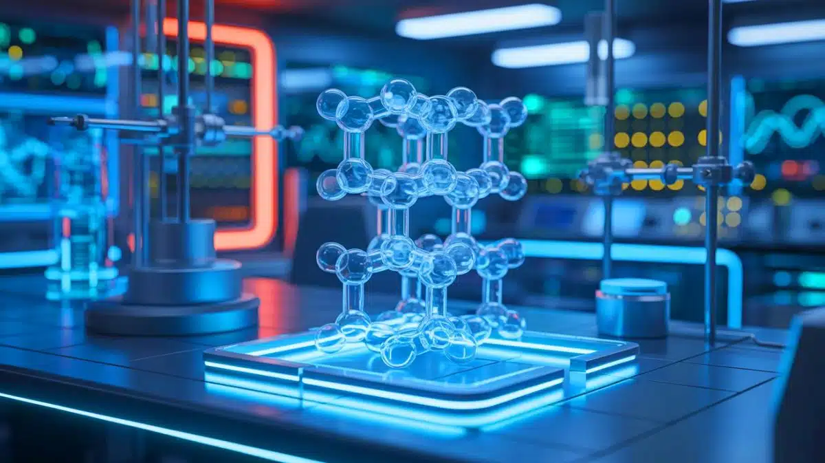 Illustration of a room-temperature qubit concept.