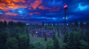 Illustration of the mysterious Russian radio station UVB-76 known as "The Buzzer."