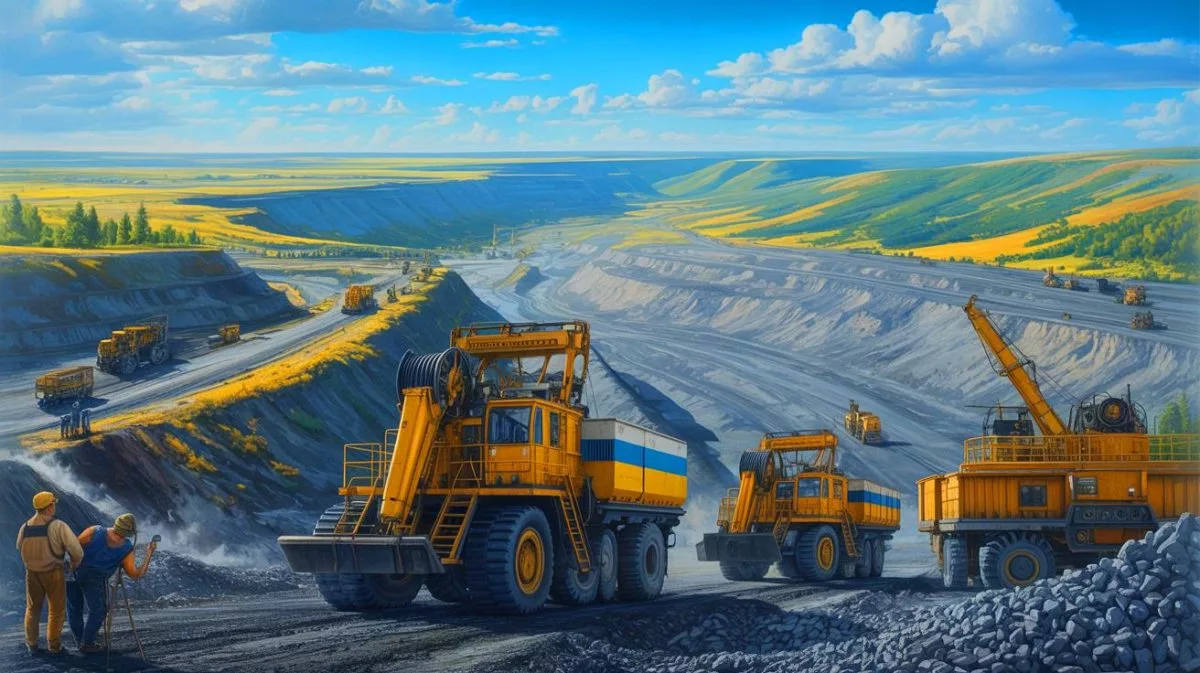 Illustration de l'occupation par la Russie d'une région ukrainienne riche en lithium.