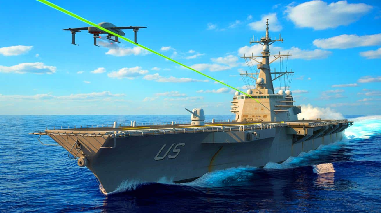 “Laser Destroys Drones At Speed Of Light”: U.S. Navy’s HELIOS Weapon System Neutralizes Aerial Threats For Fraction Of Traditional Missile Costs During Successful Combat Tests