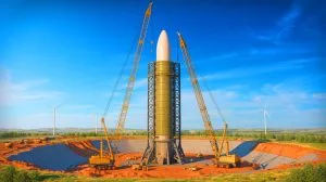 Illustration de la modernisation des silos de missiles intercontinentaux dans le cadre du programme Sentinel.
