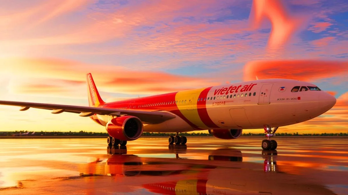 Illustration of Vietjet Air's newly acquired Airbus A330-300 aircraft.