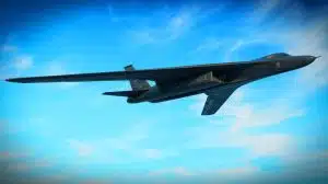 Illustration de la nouvelle génération de bombardiers stratégiques avec le B-21 Raider.