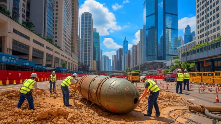 “They Found 1000-Pound Bomb Under City”: WWII Explosive Terrifies Hong Kong While Evacuations Multiply