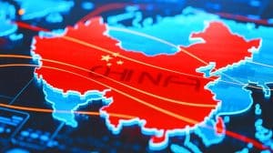 Illustration of China's Internet blackout and its potential "kill switch" capabilities.