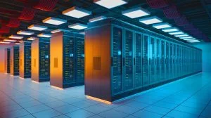 Illustration von Europas schnellstem Supercomputer „Jupiter“ und seiner Rolle in der Künstlichen Intelligenz.