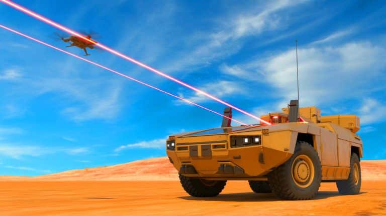 „20 kW Hochenergie-Laser auf Rädern“: USA Testen Mobile AMP-HEL Drohnen-Killer auf Leichten Militärfahrzeugen
