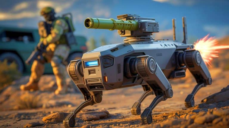 « Il tire tout seul » : ce robot quadrupède armé de grenades inquiète les militaires (et il apprend à viser sans humain)