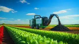 “They’re Burning Waste to Save Earth”: This U.S. Invention Turns Farm Leftovers Into Carbon Gold (and It’s Already Capturing Billions of Tons) Illustration of a mobile biochar production unit operating on a farm to capture atmospheric CO2.