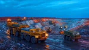 Illustration de l'occupation par la Russie d'une région riche en lithium en Ukraine et ses implications géopolitiques.