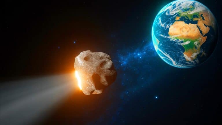 « On ne l’a vu qu’après coup » : cet astéroïde a frôlé la Terre à 428 km, aussi près que l’ISS (et personne ne l’avait prévu)