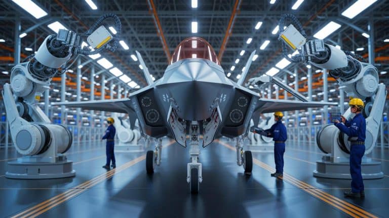 « On n’a jamais produit aussi vite » : ce secret industriel permet à Northrop Grumman de livrer un fuselage de F-35 toutes les 30 heures