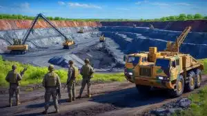 “They Took The White Gold”: Russia Seizes Ukraine’s Lithium Giant In Donetsk, Threatening US-EU Plans For Non-Chinese Critical Mineral Supply Chains Illustration of Russian forces seizing control of a lithium-rich area in Ukraine's Donetsk region.