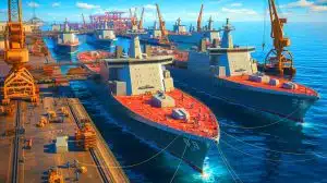 “Race Against the Tide”: America’s $40 Billion-a-Year Plan to Rebuild Its Navy and Challenge China’s Growing Maritime Power Illustration of the Strategic Expansion of the U.S. Navy Fleet.