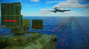 “They Saw Ghost Fleets on Radar”: This Chinese System Just Fooled a Foreign Spy Plane (and It Changes Everything in the South China Sea) Illustration of a Chinese electronic warfare system deceiving a foreign spy plane over the South China Sea.