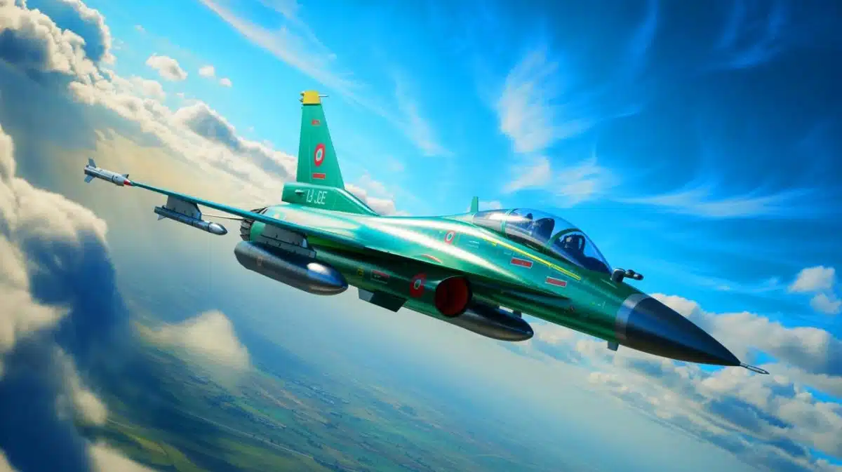 “Everyone Saw It Coming”: This $2.2 Billion Jet Deal With China Shatters Bangladesh’s Military Balance (and India Is Watching Closely) Illustration of Bangladesh Air Force's potential acquisition of Chinese J-10CE fighter jets.